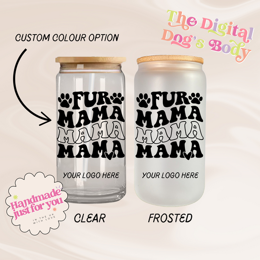 Fur Mama - 16oz Libbey Can
